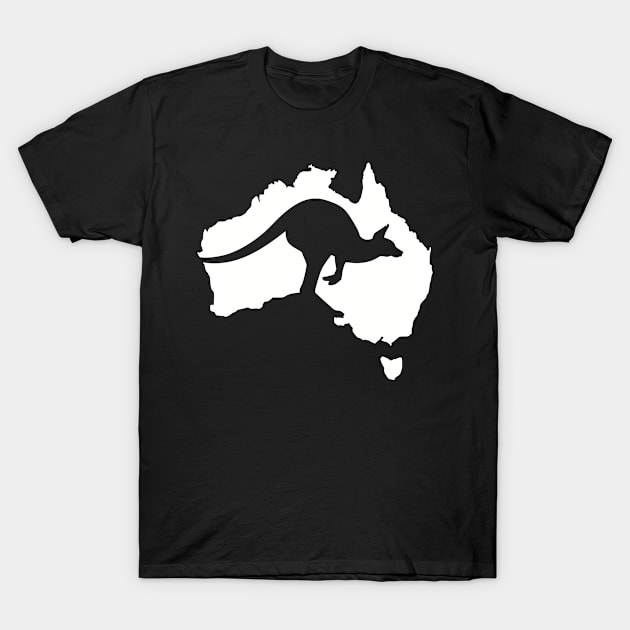 Australia kangaroo T-Shirt by Designzz